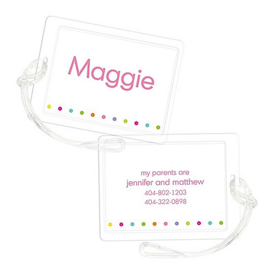 Sweet Girl Luggage Tags
